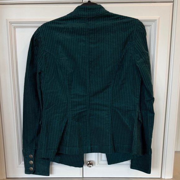 Cabi Lennon Jacket – Size Small – Teal Corduroy - Picture 2 of 5